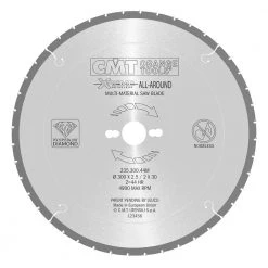 CMT PCD Klinge 300x2,5x30 Z44 H - 235.300.44M