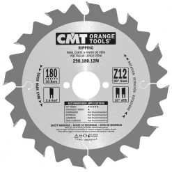 CMT Klinge 180x2,6x30 Z12 W - 290.180.12M