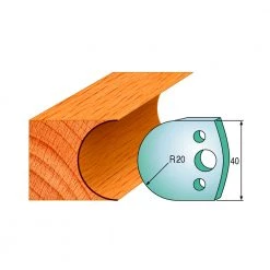 CMT Profilknive Sæt 40mm Nr. 131 - 690.131