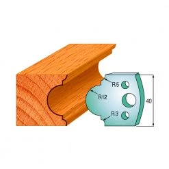 CMT Profilknive Sæt 40mm Nr. 18 - 690.018