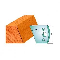 CMT Profilknive Sæt 40mm Nr. 1 - 690.001