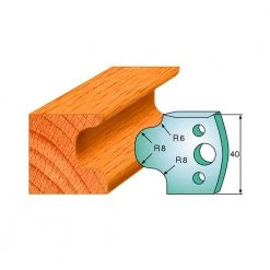 CMT Profilknive Sæt 40mm Nr. 56 - 690.056