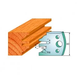 CMT Profilknive Sæt 40mm Nr. 97 - 690.097