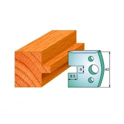 CMT Profilknive Sæt 40mm Nr. 95 - 690.095