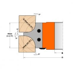 CMT Radieplatte R15/20 2 Stk. CMT - 695.004.15