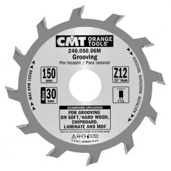 CMT Notklinge HM 150x 5,0x30 Z12F - 240.050.06M