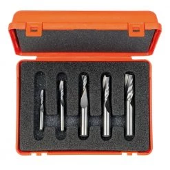 CMT Sletfræsersæt HM 4-6-8-10-12 Mm - 191.000.01