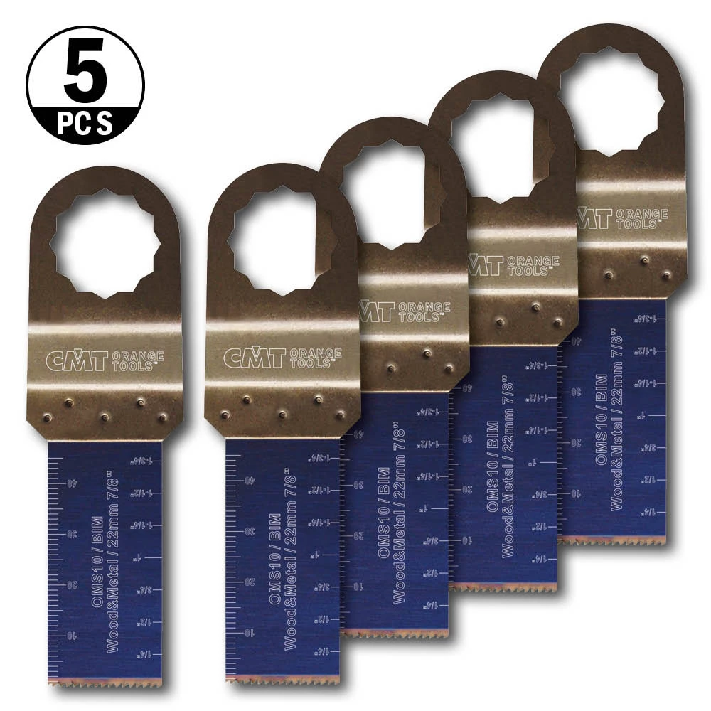 CMT Supercut 22x48mm BIM Træ-Metal - OMS10-X5 3 CMT Supercut 22x48mm BIM Træ-Metal - OMS10-X5