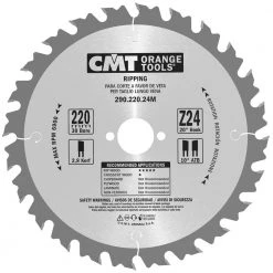 CMT Klinge 220x2,8x30 Z24 W - 290.220.24M
