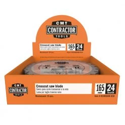 CMT Klinge 165x1,7x20 Z24 W X 10 AKKU - K16524H-X10