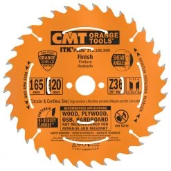 CMT Klinge 165x1,7x20 Z36 W - 272.165.36H