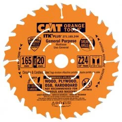 CMT Klinge 165x1,7x20 Z24 W - 271.165.24H